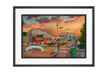 John Smith's Stadium 'Going to the Match' Fine Art Print - Huddersfield Town FC